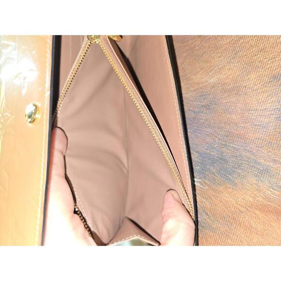 LOUIS VUITTON Monogram Vernis Portefeuille Sarah Long Wallet - Picture 12 of 15